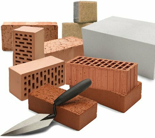 кирпичи и блоки&nbsp;